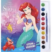 Livro Disney Aquarela - A Pequena Sereia - Editora DCL