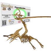 Brinquedo Quebra Cabeça 3d Dinossauro Piterodáctilo Mdf