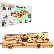 Brinquedo Quebra Cabeça 3D Batmóvel Batmobile Mdf