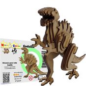 Brinquedo Quebra Cabeça 3D Godzilla Mdf