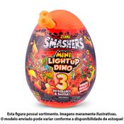 Figura Surpresa - Smashers Mini Lightup Dino - Ovo Médio - Fun Divirta-se
