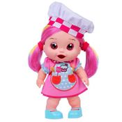 Boneca com Acessórios - Baby Vem Brincar - Confeiteira - Cotiplás