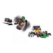 Carrinho Screechers Wild 360º Nightweaver Lança Discos DTC
