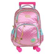 Mochila de Rodinhas Sweet Queen - Rosa - Clio Style