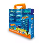 Maleta Porta Veículos - Hot Wheels - 18 Lugares - Barão Toys