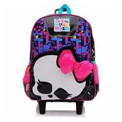 Mochila Com Rodinhas Monster High 15Y - Sestini