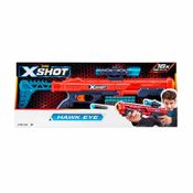 Lançador de Dardos - X-Shot Red - Hawk Eye - 16 dardos - Candide