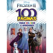 Livro Infantil - Disney - Frozen 2 - Para Colorir e Aprender - Catavento