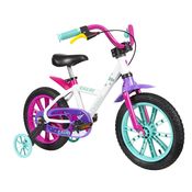 Bicicleta - Aro 14 - Caloi - Cecizinha - Rosa