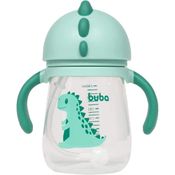 Copo Dino com Alça  Buba  Verde