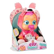 Boneca Cry Babies Flamy Multikids Rosa