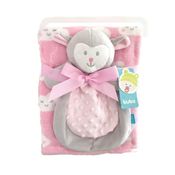Manta Com Naninha de Ovelhinha 7832 Buba Rosa