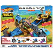 HOT WHEELS PISTA E ACESSORIO MONSTER TRUCKS ULTIMATE SMASH
