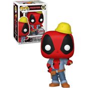 FUNKO POP! MARVEL - DEADPOOL CONSTRUCTION WORKER #781