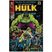 Quadro Hulk Capa - Marvel