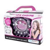 Kit Fabricação de Pulseiras Menina Life Charms MultiKids