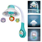 Móbile 3 em 1 projetor luminária abajur acalma o bebê Winfun