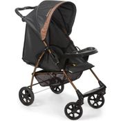 Carrinho de Bebe Romano Travel System Preto Cobre - Galzerano 1036