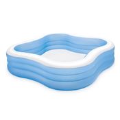 Piscina Inflável Familiar com Janelas 1.350L Azul Intex - 57495