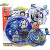 Kit 2 Beyblade Burst Valtryek Vs Luinor + 4 Lançadores Ganhe Arena Beystadium