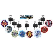 Kit 3 Beyblade Burst Shu Valt Daigo + 7 Lançador Beyblade Burst