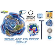 Beyblade Burst Metals C/lançador Victory Valtriek V2 Valt