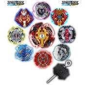 Kit 2 Beyblade Burst C/1 Lançador Rantaro Daigo Ken Hoji