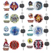 Kit 8 Beyblade Burst + 8 Lançadores Beyblade Burst Promo