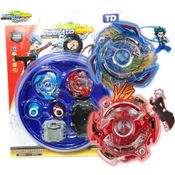 Kit 2 Beyblade Burst Valtryek Vs Spryzen + 4 Lançadores Ganhe Arena Beystadium