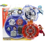 Kit 2 Beyblade Burst Luinor Vs Gaianon + 4 Lançadores Ganhe Arena Beystadium