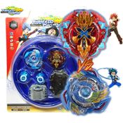 Kit 2 Beyblade Burst Valtryek Vs Xcalius + 4 Lançadores Ganhe Arena Beystadium