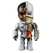 Boneco Cyborg Liga da Justiça Dc Comics XxRay Mighty Jaxx