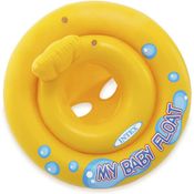 Bóia Baby Bote Meu Primeiro Bote com Assento - Intex 59574NP