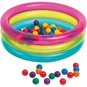 Piscina Inflável de Bolinhas Multi-Color - Intex 48674NP