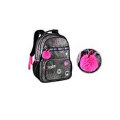 Mochila Escolar infantil Juvenil para Criança Rebecca Bombom Rosa Clio