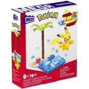 Mega Construx Pokémon Pikachu Aventura Na Praia Mattel