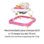 Andador  Soft Way Rosa Styll Baby - 0204