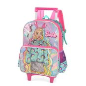 Mochila de Rodinhas Com Alça Luxcel Barbie Pink