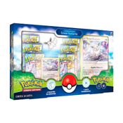 Pokemon Coleção Premium Eevee Radiante Pokemon Go Jogo de Cartas Copag 31335