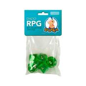 Conjunto de 6 Dados para RPG (D4, D6, D8, D10, D12, D20)