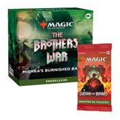 Magic The Gathering Pré-Release A Batalha dos irmãos + Set Booster Portugues Jogo de Cartas