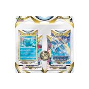 Pokemon Blister Quadruplo Espada e Escudo Tempestade Prateada Jogo de Cartas Copag 31889