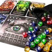 Componentes Lucidity Seis Faces do Pesadelo Acessórios de Jogo de Tabuleiro Derruba Peças