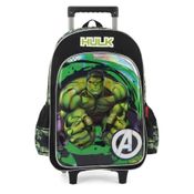 Mochila Infantil Rodinha Lancheira Avengers Hulk - Luxcel (488792)