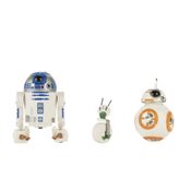 Conjunto de Figuras 5 Cm - Star Wars - The Rise Of Skywalker - R2-D2 - BB-8 - D-0 - Hasbro