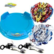 Beyblade 2 lançadores 2 beys 1 arena - Tornado Gyro Combat