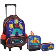 Mochila Infantil Estojo e Lancheira Smart Player Yepp - MIM6319