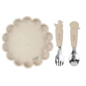 Kit Alimentação Silicone Flex Fendi com 3 Ítens Clingo Mod 2
