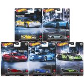 Hot Wheels - Set 5 Miniaturas - Exotic Envy 2022 - Car Culture - FPY86-945M