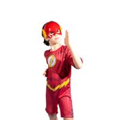 Fantasia Infantil - DC Comics - Flash - Novabrink - Tamanho M